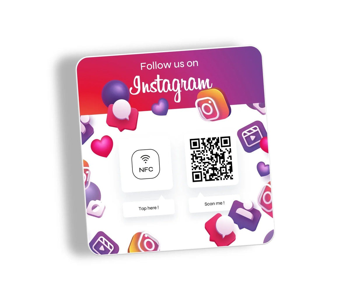 Carte réseaux sociaux