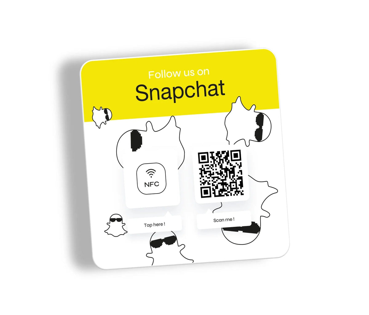 Carte réseaux sociaux