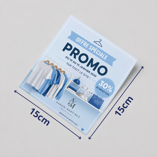 Flyers Standard 15x15cm