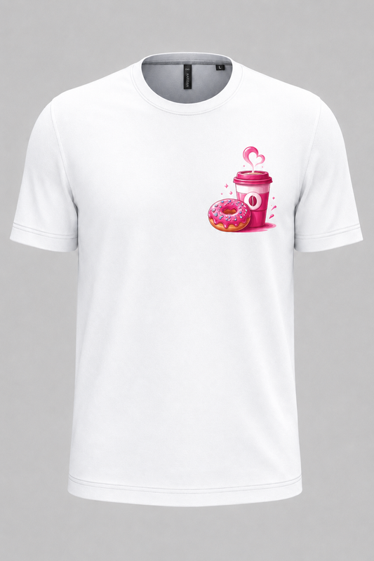 K356 - T-shirt col rond manches courtes homme