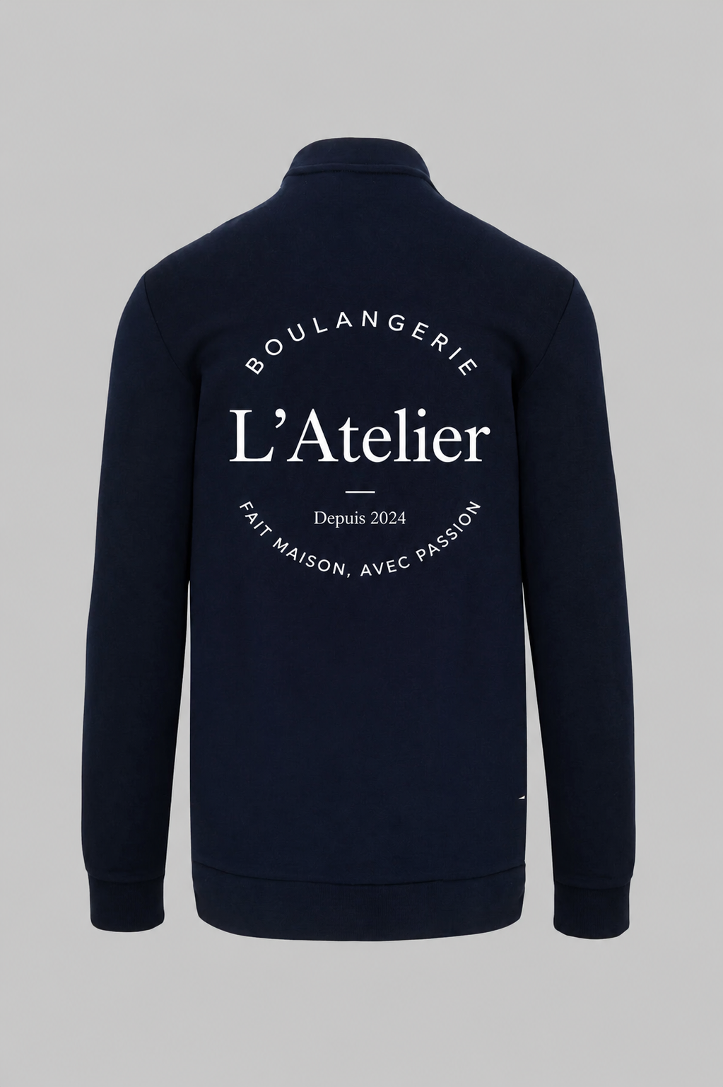 K4002 - Veste molleton zippée homme
