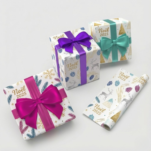 Papier cadeau personnalisé