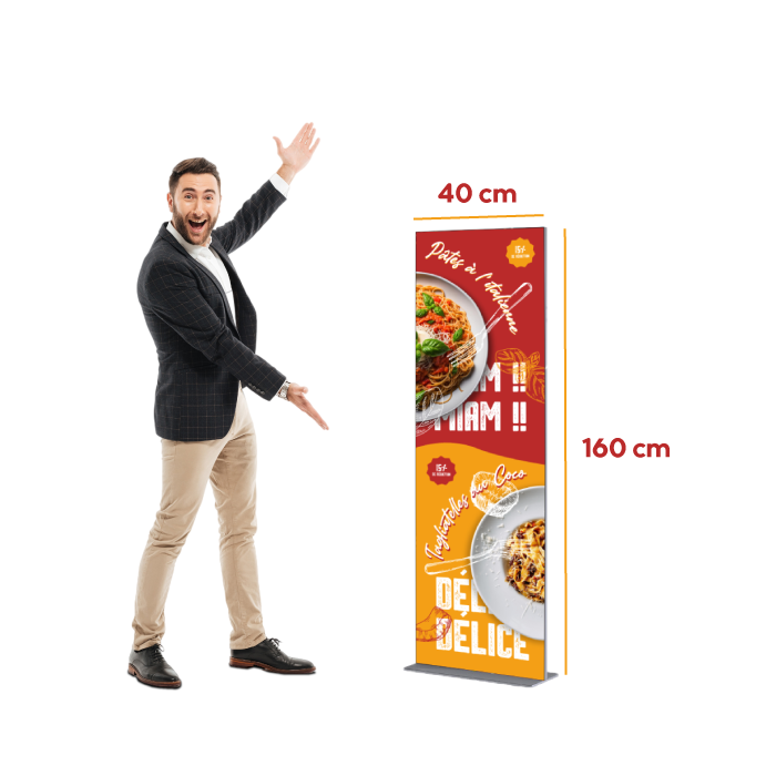 Présentoir PLV magnétique